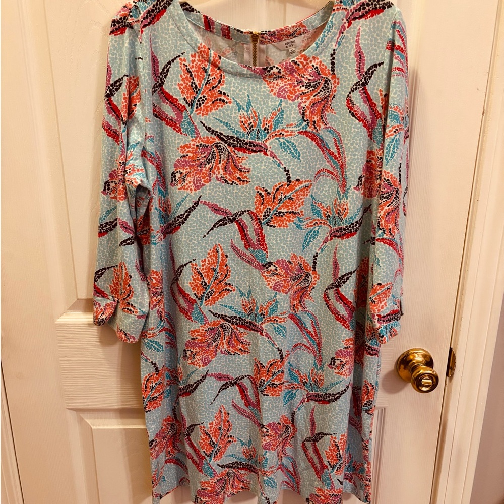 Crown Multicolor Floral Mini Dress